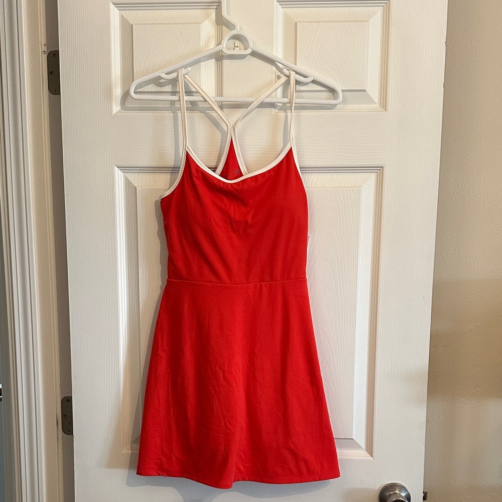 NWOT GAP Red Sundress with White Trim